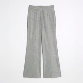 Grey Flared Trousers