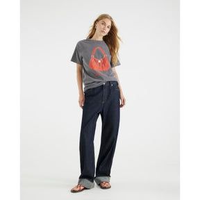 Grey Glitter Milano Bag T-Shirt