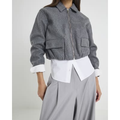Grey Harrington Jacket