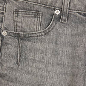 Grey High Rise Mom Jeans