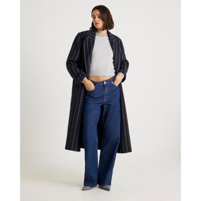 Grey Knitted Crew Neck Embellished Jumper