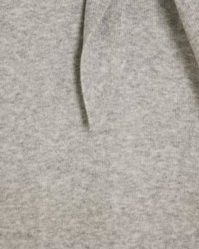 Grey Knitted Neck Tie Jumper