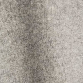 Grey Knitted Roll Neck Tank Top