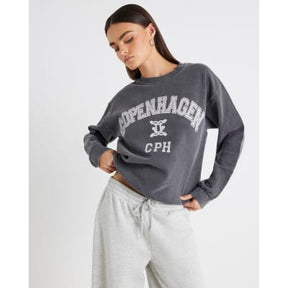 Grey Long Sleeve Copenhagen Sweatshirt