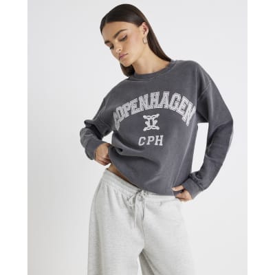 Grey Long Sleeve Copenhagen Sweatshirt