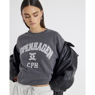 Grey Long Sleeve Copenhagen Sweatshirt