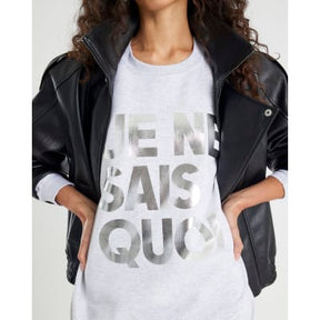 Grey Long Sleeve Je Ne Sais Quoi Sweatshirt