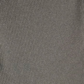 Grey Long Sleeve Scarf Neck Ribbed Top