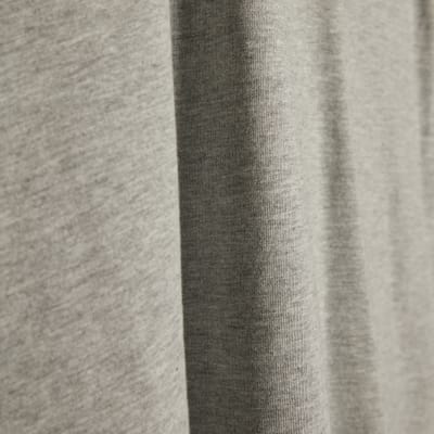 Grey Loose Fit Short Sleeve Top