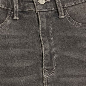 Grey Mid Rise Sculpt Skinny Jeans