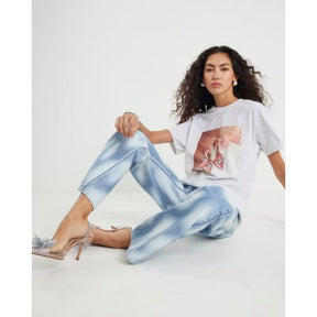 Grey Shoe Photo Graphic T-Shirt