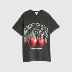 Grey Short Sleeve Arizona Cherry T-shirt