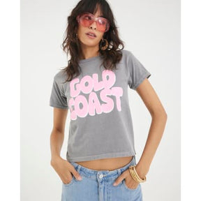 Grey Short Sleeve Gold Coast T-shirt