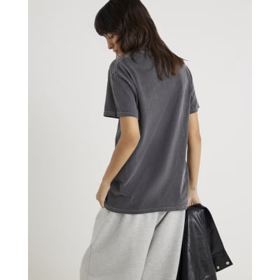 Grey Short Sleeve LA T-shirt