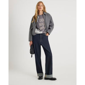Grey Short Sleeve Oui Mais Non T-shirt