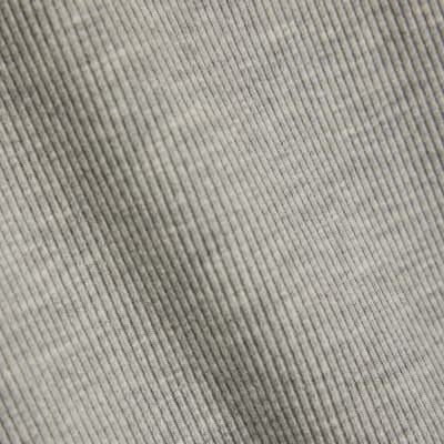Grey Sleeveless Ribbed Tipped Tank Top