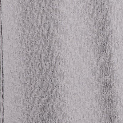 Grey Textured Wide Leg Trousers