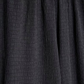 Grey Textured Wide Leg Trousers