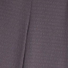 Grey Textured Wide Leg Trousers