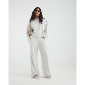 Grey Wide Leg Joggers