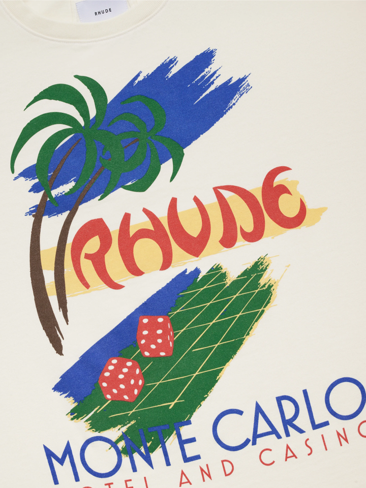 Rhude Roulette T-Shirt in White