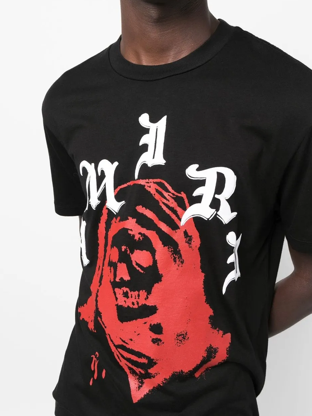Amiri Wes Lang Solar Kings T-Shirts in Black