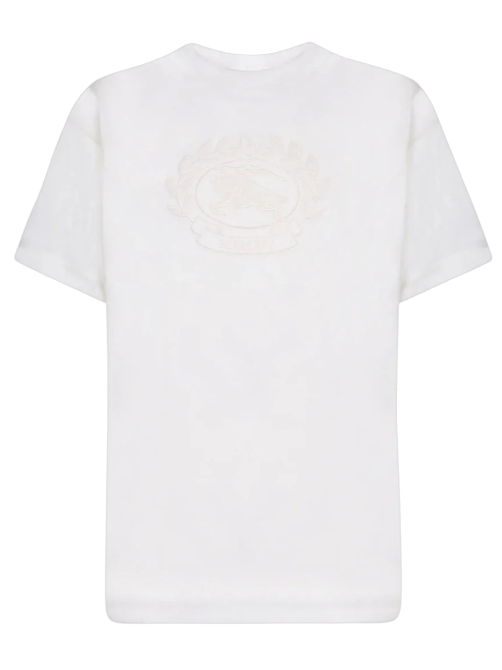 Burberry EKD Embroidered Logo White T-Shirt