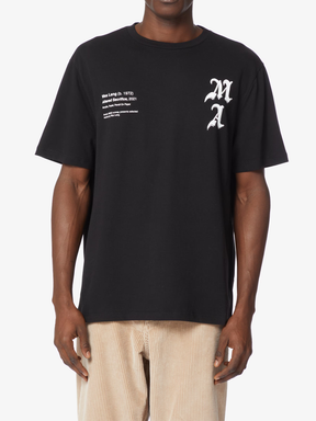 Amiri Wes Lang Checker Skull T-Shirt in Black
