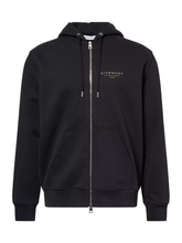 Givenchy Zip-Up Hoodie in Black