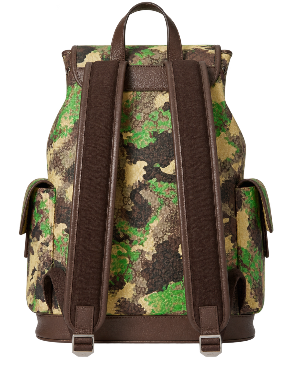 Gucci GG Large Backpack Green Yellow