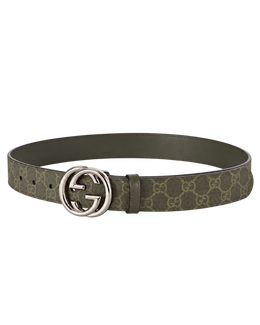 Gucci GG Reversible Leather Belt
