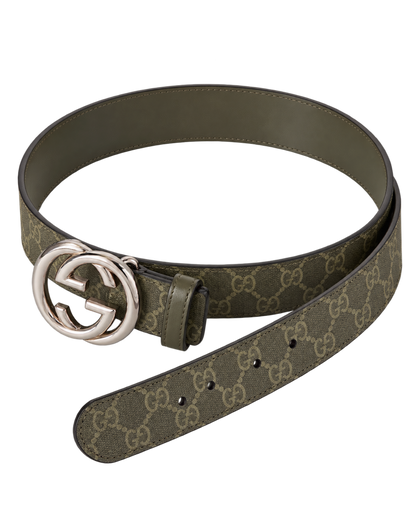 Gucci GG Reversible Leather Belt