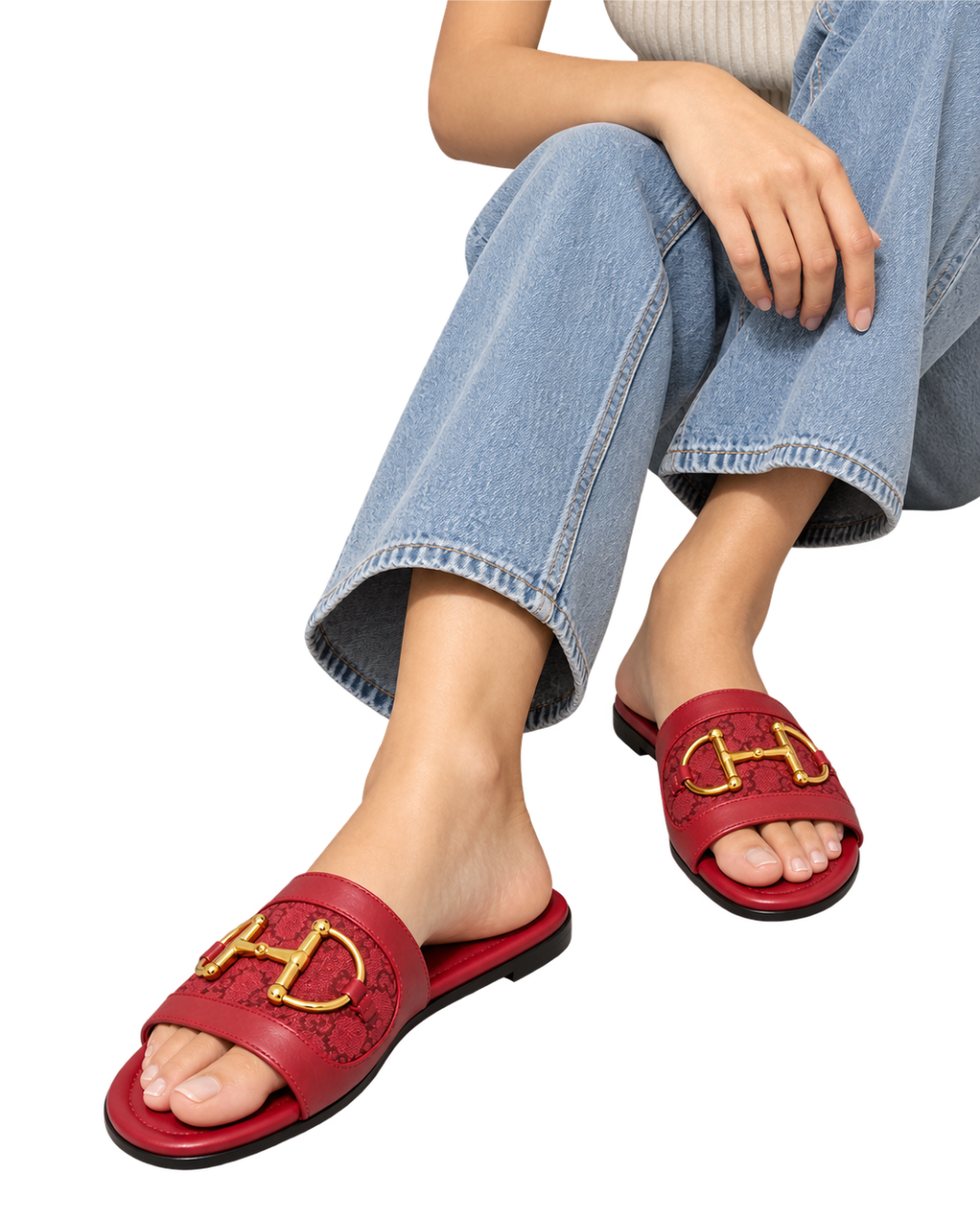 Gucci Horsebit slide sandals