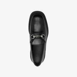 Gucci Horsebit square-toe loafers