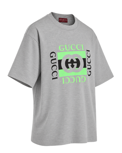 Gucci Logo-Print Cotton Jersey T-Shirt