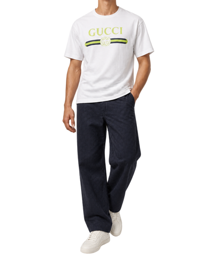 Gucci  Logo T-shirt in Cotton Jersey