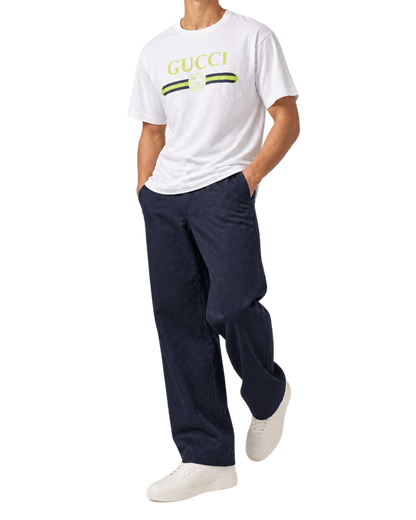 Gucci  Logo T-shirt in Cotton Jersey