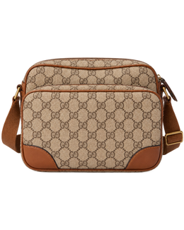 Gucci medium Emblem GG Supreme messenger bag