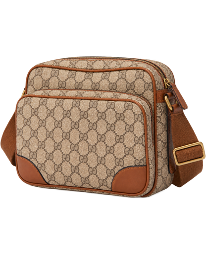 Gucci medium Emblem GG Supreme messenger bag