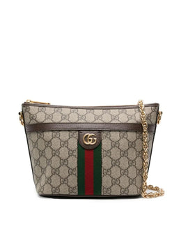 Women's Grey Mini Ophidia Gg Shoulder Bag