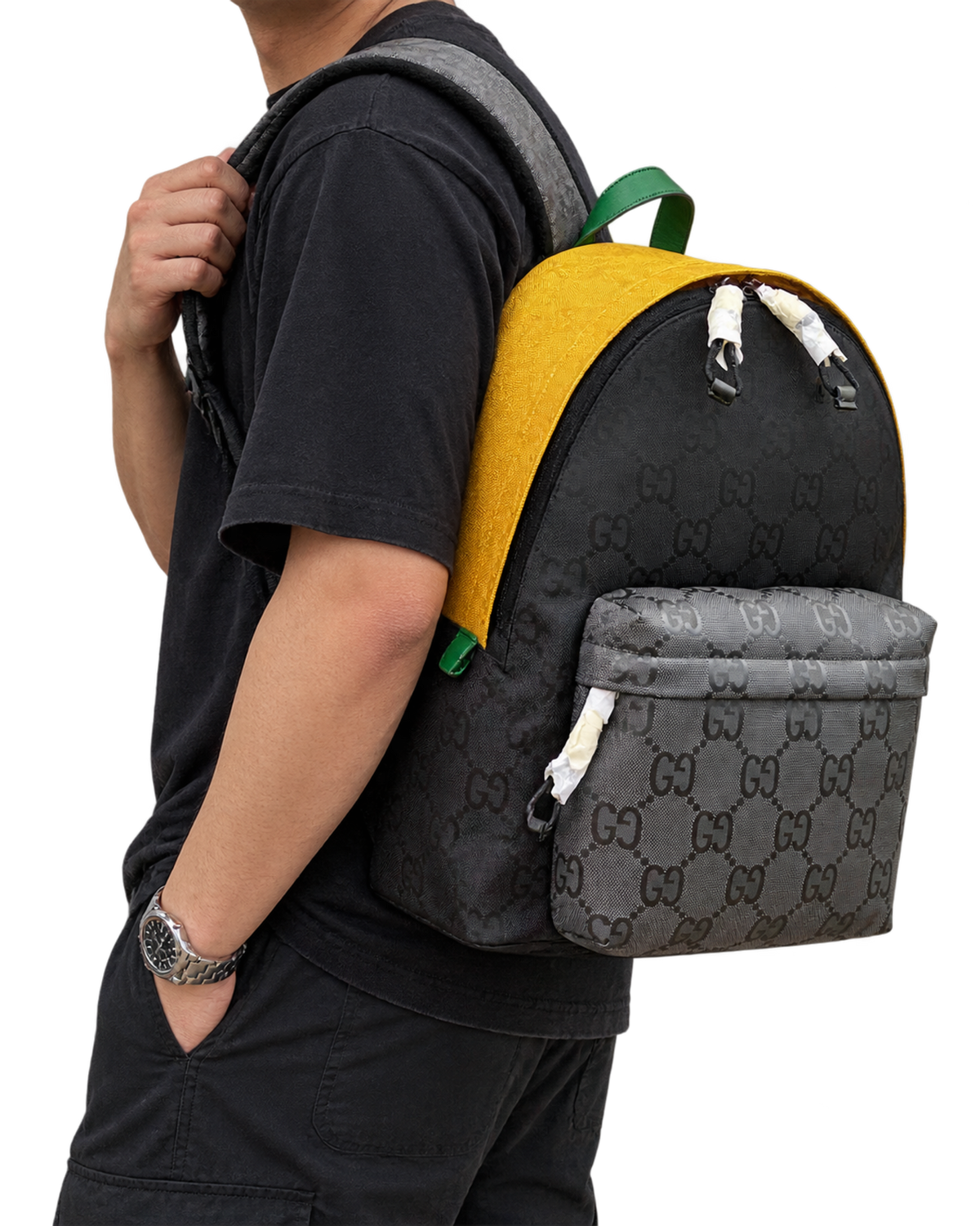 Gucci Patent leather backpack