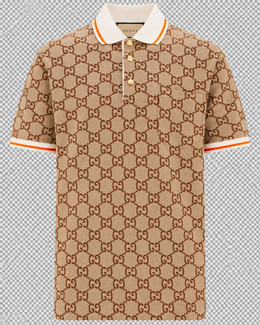 Gucci Polo Shirt Beige Mens