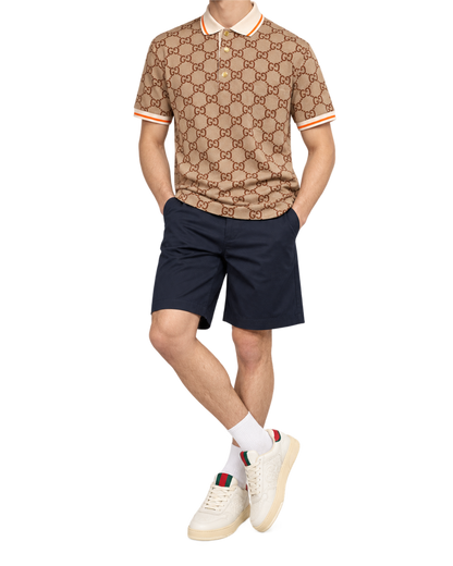 Gucci Polo Shirt Beige Mens
