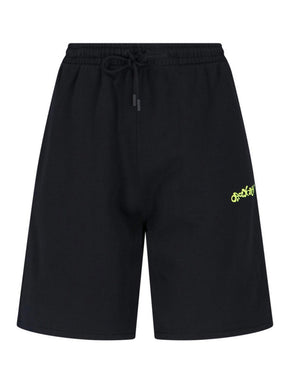 Off-White Opposite Arrow Sweat Shorts in Black