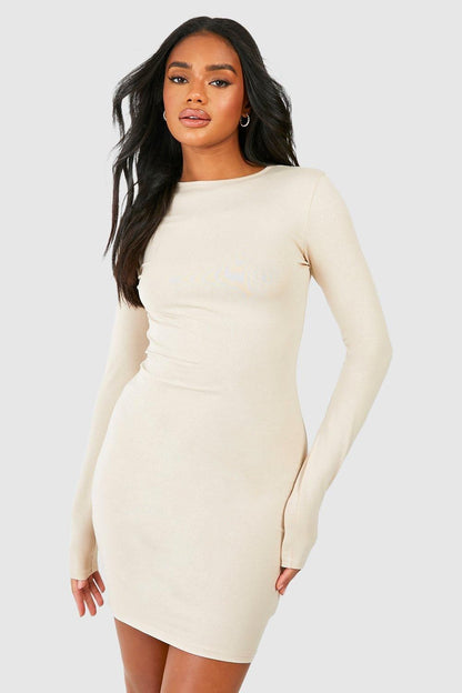 Premium Super Soft Long Sleeve Mini Dress
