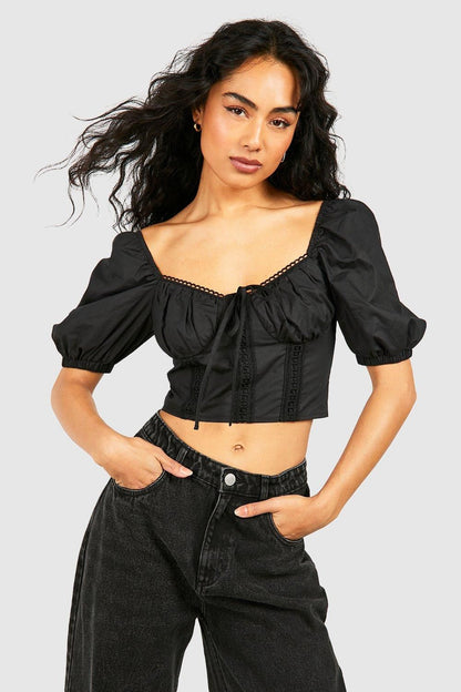 Cotton Corset Top