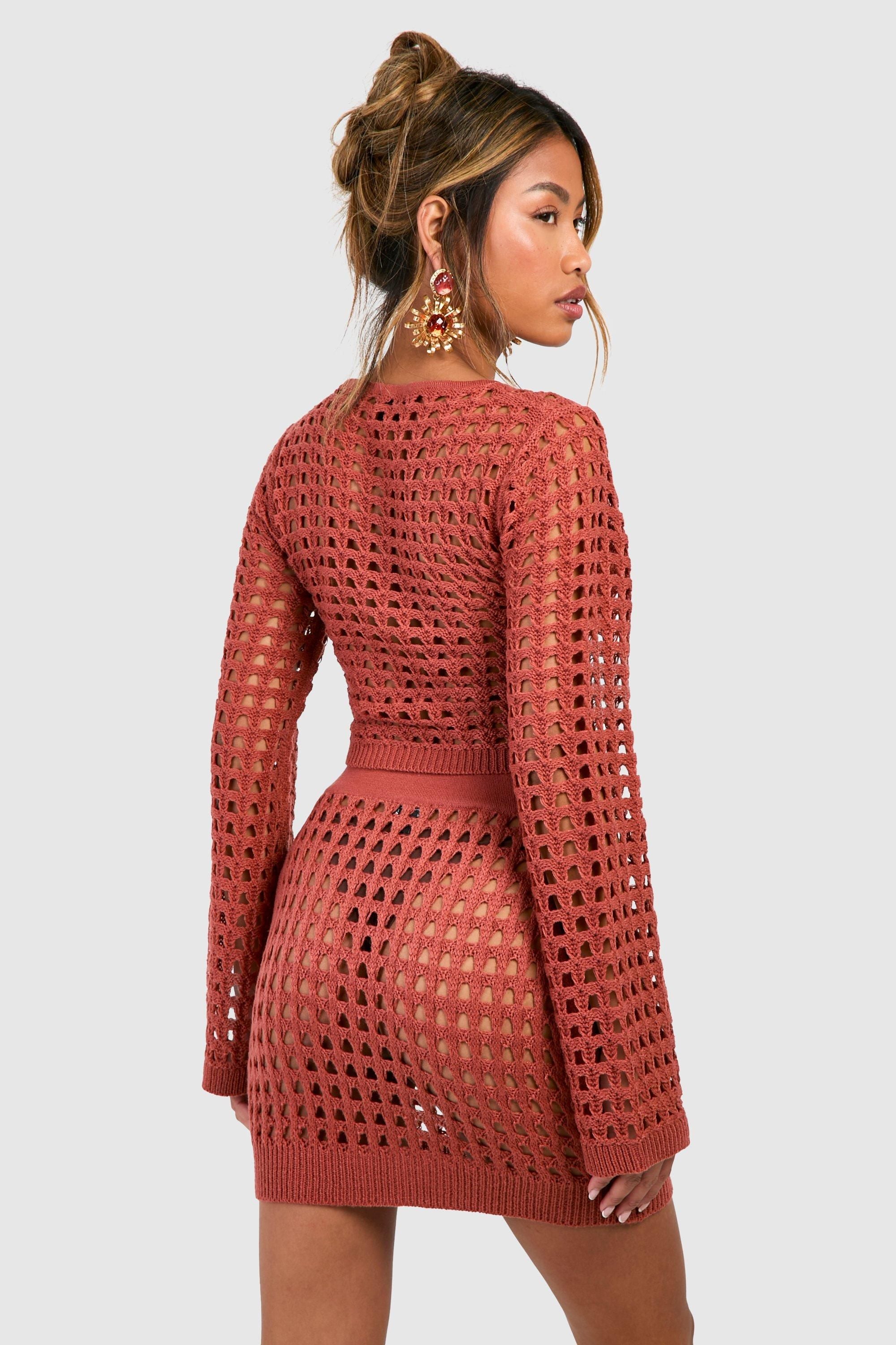 Crochet Mini Skirt
