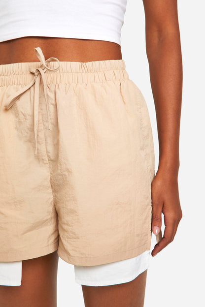 Tall Woven Pocket Detail Shorts