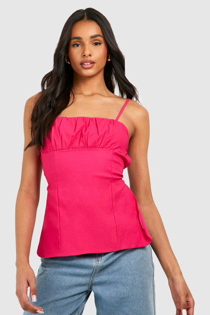 Tall Bengaline Strappy Open Back Cami