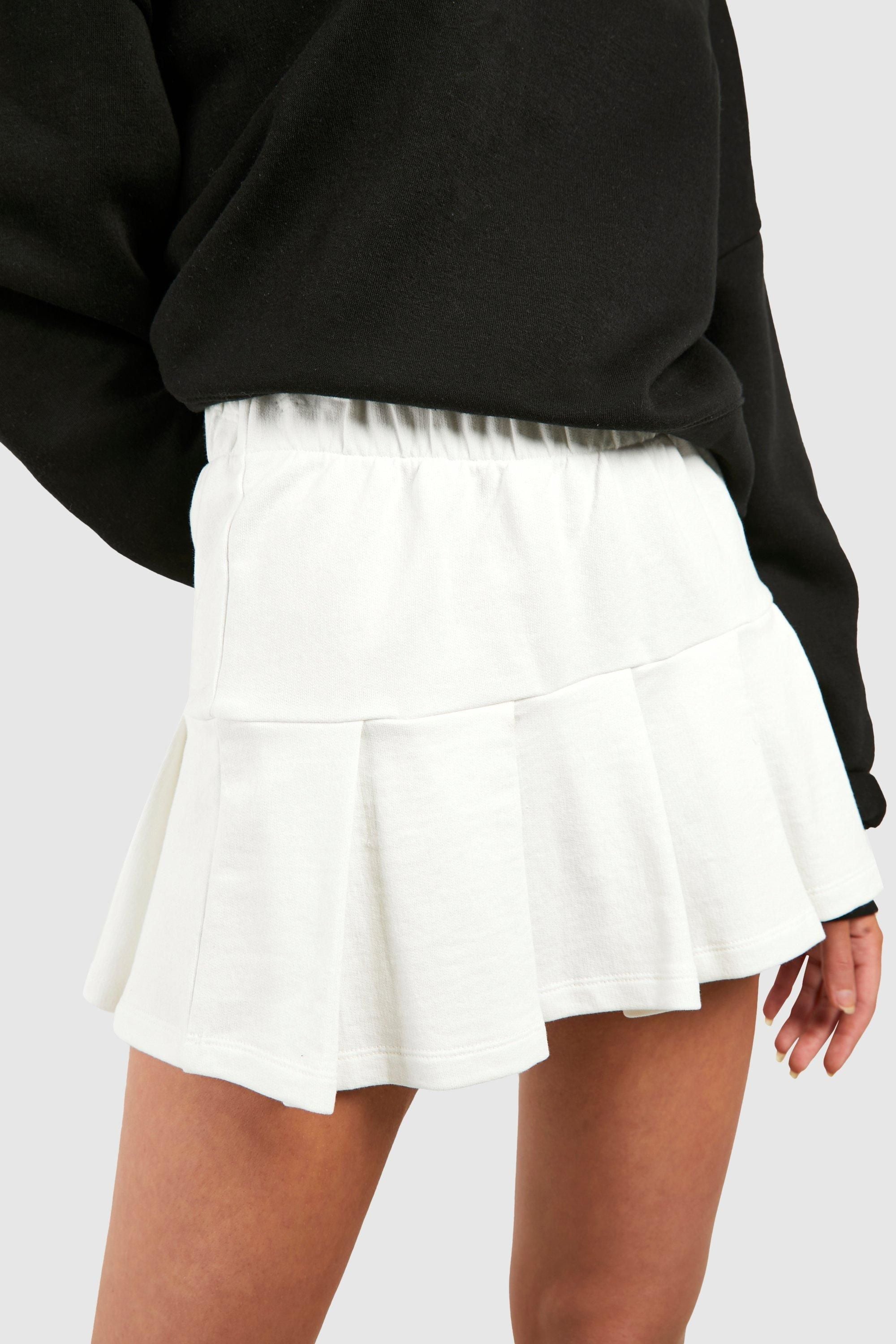 Loopback Pleated Tennis Skirt